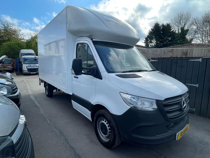 2025 Mercedes-Benz Sprinter High Roof LWB – Tail Lift, Shelving, 102,000 Miles – York